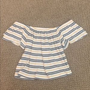 abound off the shoulders shirt